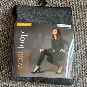 Fleece leggings brand new. Ankle length. Size small.